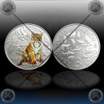 3 EVRO AVSTRIJA 2017 " TIGER " UNC